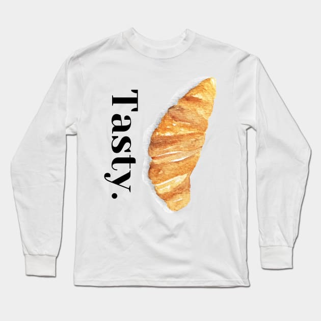 Tasty. T-shirt Long Sleeve T-Shirt by Ckrispy